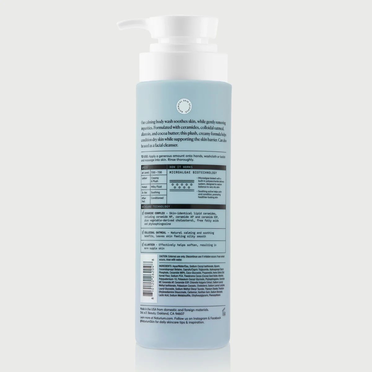 Naturium The Calmer Ceramide Body Wash
