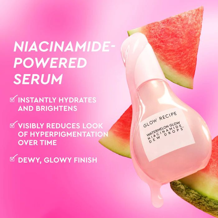 Glow Recipe  Watermelon Glow Niacinamide Dew Drops Serum