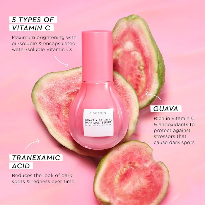 Glow Recipe Guava Vitamin C Dark Spot Brightening Treatment Serum