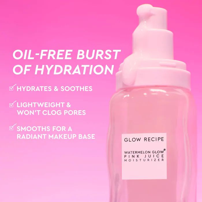 Glow Recipe Watermelon Pink Juice Oil-Free Refillable Moisturizer