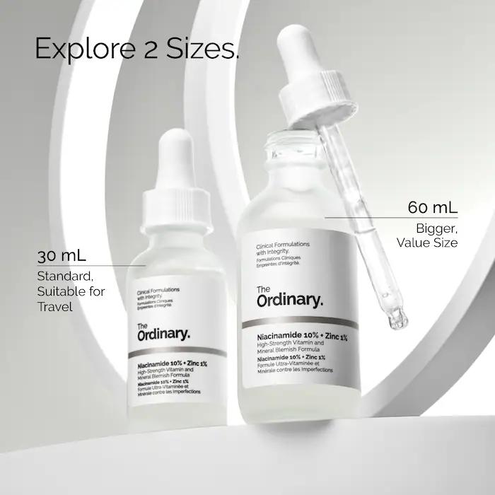 The Ordinary Niacinamide 10% + Zinc 1%  Serum for Oily Skin