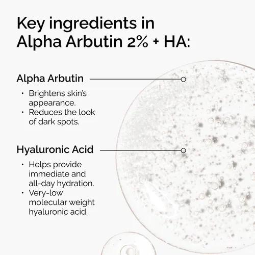 The Ordinary Alpha Arbutin 2% + Hyaluronic Acid for Hyperpigmentation