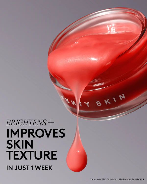 FENTY CHERRY DUB BLAH 2 BRIGHT 5% AHA FACE MASK