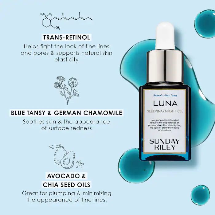 Sunday Riley  Luna Sleeping Retinoid Night Oil