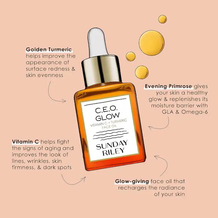 Sunday Riley C.E.O Glow Vitamin C + Turmeric Face Oil