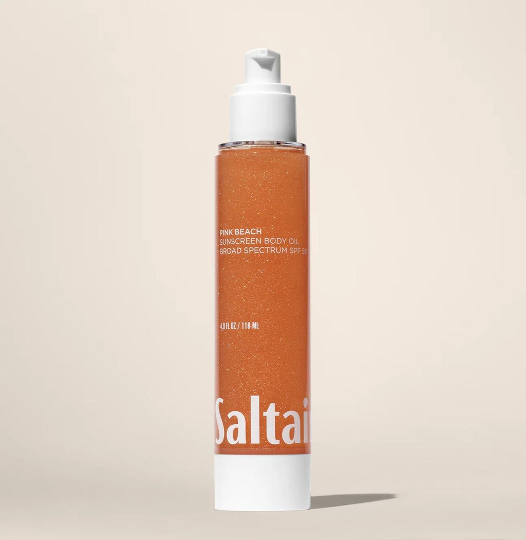 SALTAIR PINK BEACH SUNSCREEN BODY OIL SPF 50