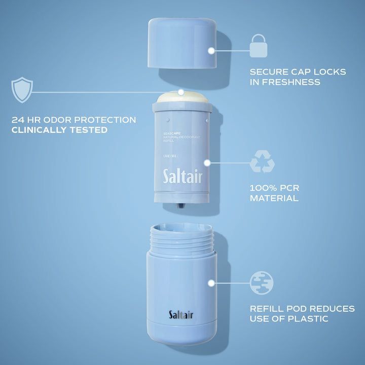 SALTAIR SEASCAPE SKINCARE DEODORANT
