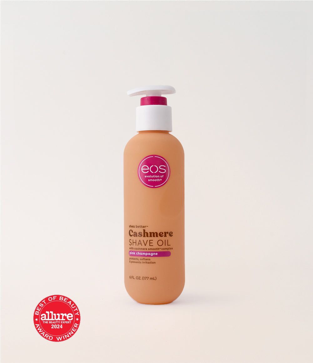 Eos Pink Champagne Shave Oil