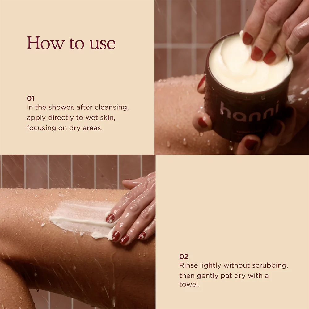 Hanni Splash Salve In-Shower Moisturizing Body Balm