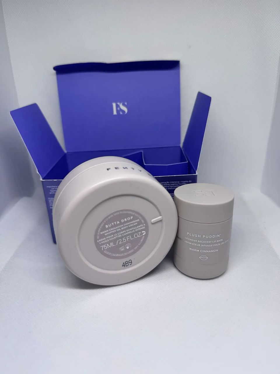 Fenty Skin Shimmer N Spice Lip & Body New Plush Puddin Butta Drop