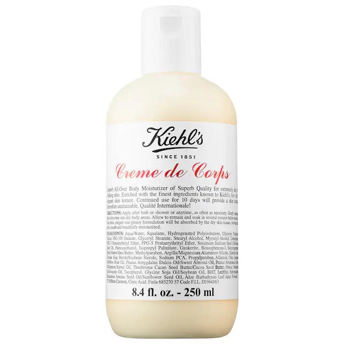 Kiehl's Since 1851 Crème de Corps Refillable Hydrating Body Lotion with Squalane
