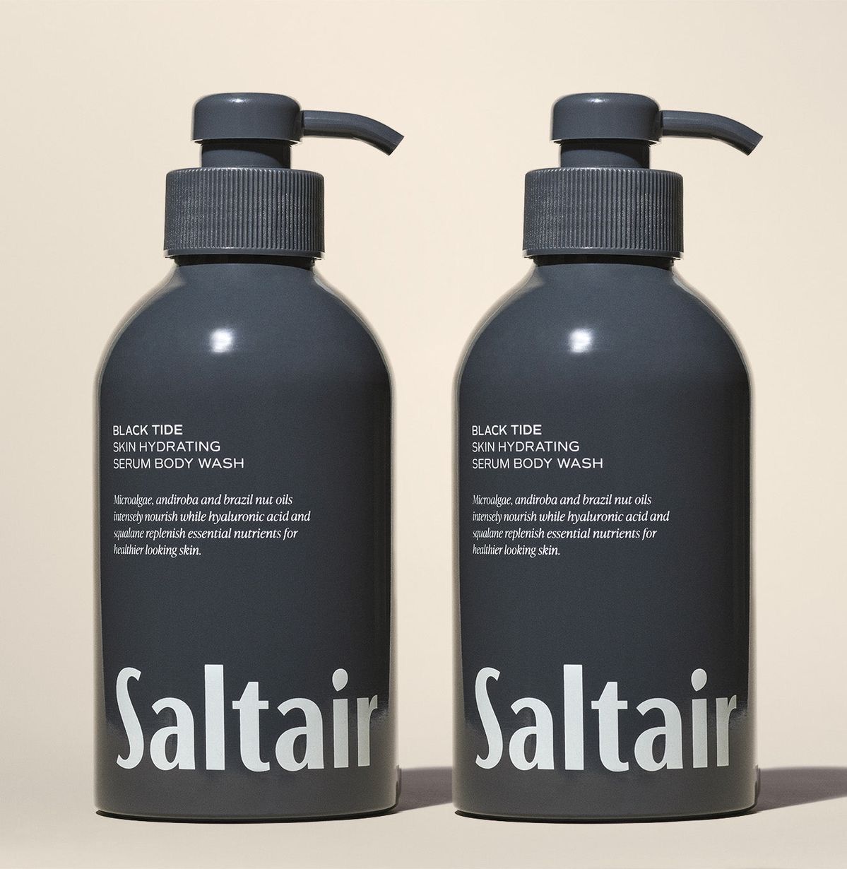 SALTAIR BLACK TIDE SKIN HYDRATING SERUM BODY WASH