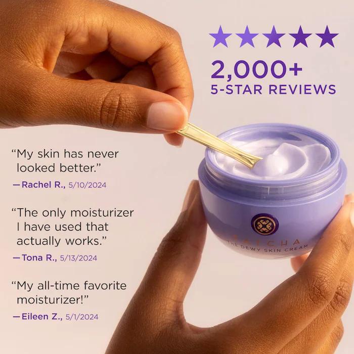Tatcha The Dewy Skin Cream Plumping & Hydrating Moisturizer