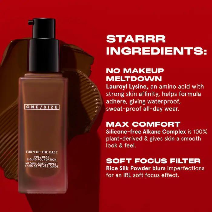 ONE/SIZE by Patrick Starrr Turn Up the Base Full Beat Waterproof Liquid Foundation