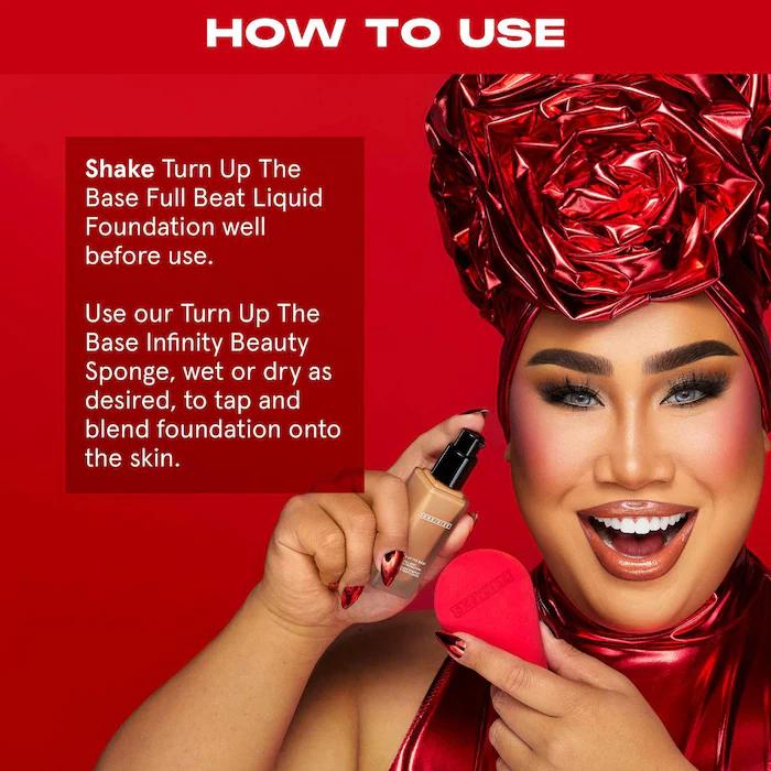ONE/SIZE by Patrick Starrr Turn Up the Base Full Beat Waterproof Liquid Foundation